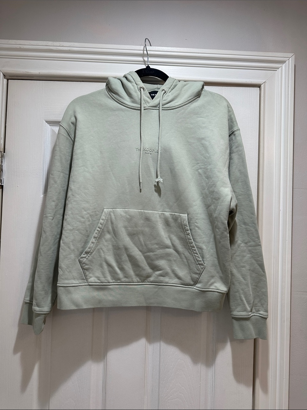 The Kooples Sage Green Women's Hoodie Sweatshirt